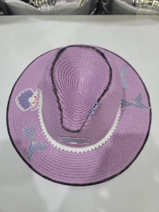 PURPLE MERMAID HAT