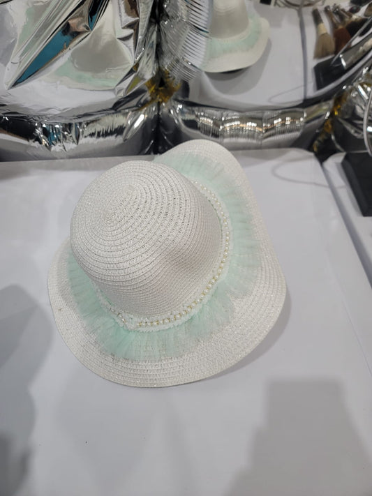 WHITE PEARL HAT